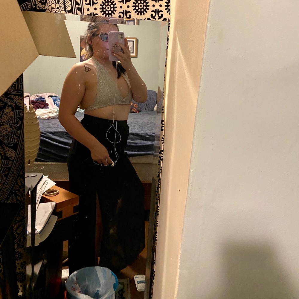 Sheer Maxi Skirt (with solid lining)